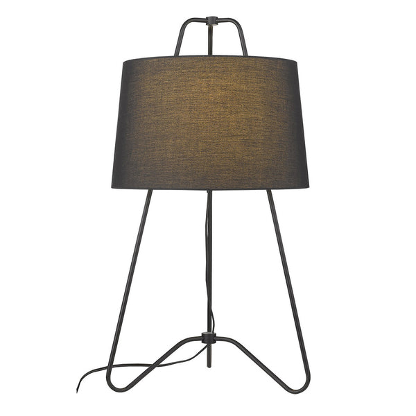 Lamia 1-Light Matte Black Table Lamp