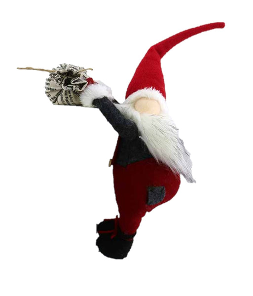Red and Black Hanging Gnome