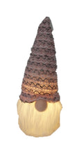 Pink and Brown Hat Hanging Light Up Gnome