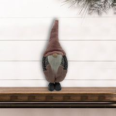 Pale Pink Hands in Pockets Standing Gnome