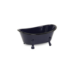 Petite Royal Blue Bathtub Decorative Sculpture
