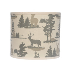 Rustic Woodland Lodge Table Lamp