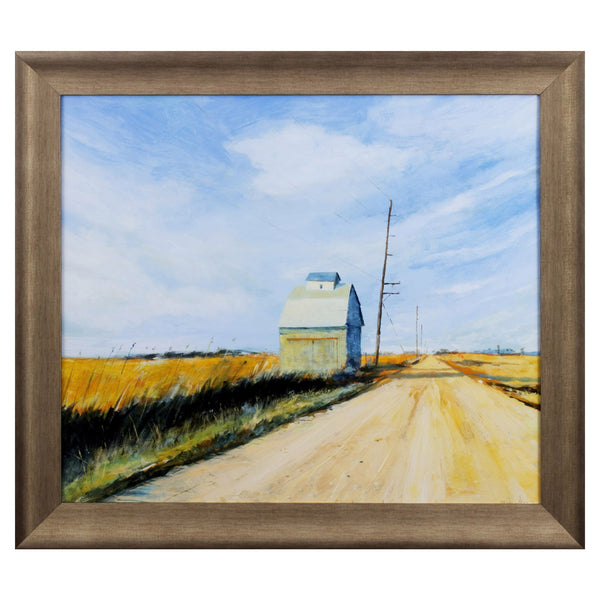 Rural Road Textured Wall Art