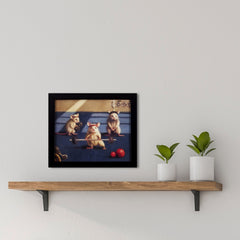 Quirky Gym Rats Lifting Day Textured Wall Art