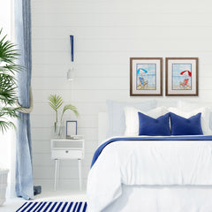 Set of Two Beach Chairs Wall Art