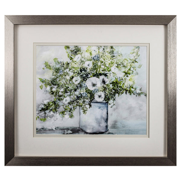 Greenery Bouquet of Flowers Wall Art