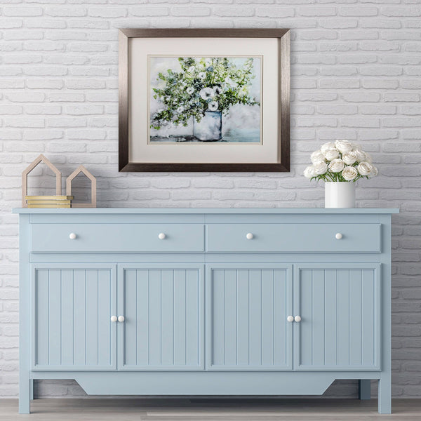 Greenery Bouquet of Flowers Wall Art