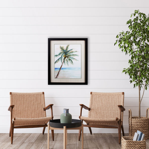 Tropical Palm Tree Swaying 1 Wall Art