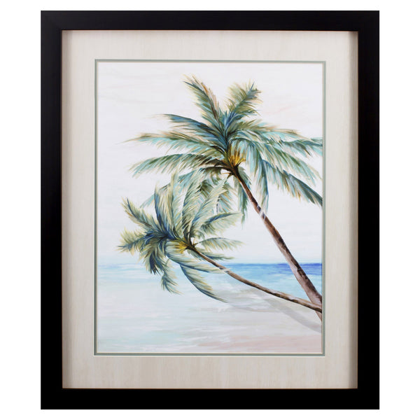 Tropical Palm Tree Swaying 2 Wall Art