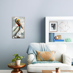 Colorful Pelican XL Wall Décor
