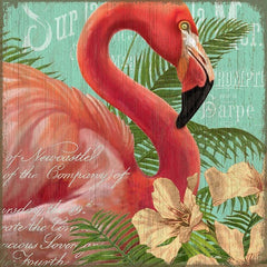 Fun Tropical Flamingo Wall Décor