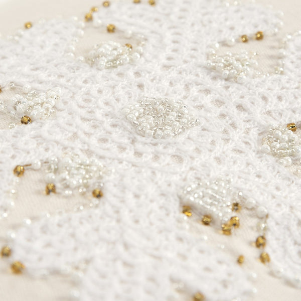 Ivory Red and Green Christmas Joy Lumbar Throw Pillow