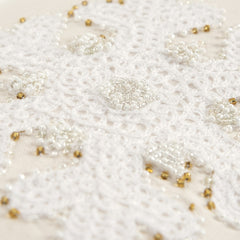 Ivory Red and Green Christmas Joy Lumbar Throw Pillow