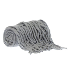 Super Soft Gray Handloomed Mohair Throw Blanket