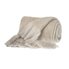 Supreme Soft Suttle Brown Handloomed Throw Blanket