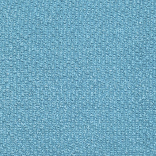 Blue Nubby Textured Modern Throw Pillow