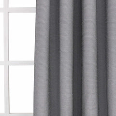 Set of Two 96"  Silver Metallic Textured Window Panels