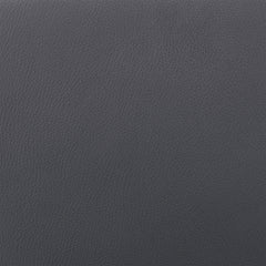 26" Mod Slate Grey Faux Leather Silver Finish Swivel Bar Stool