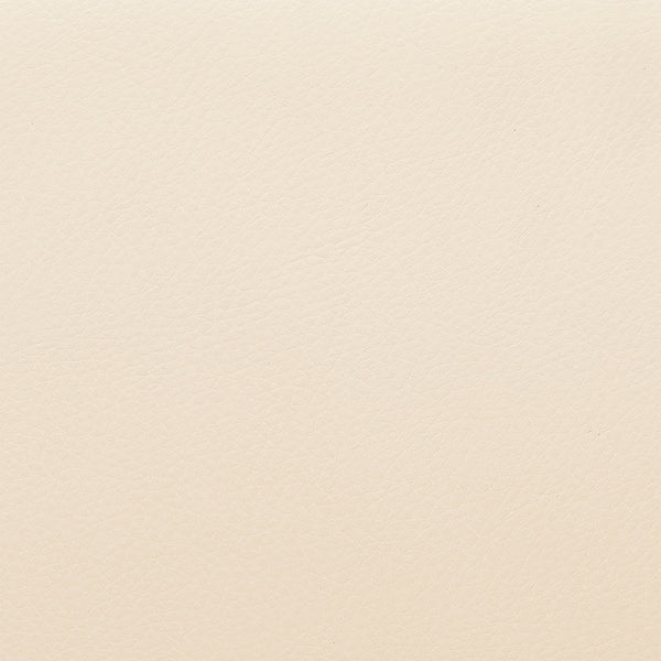 Cream Faux Leather and Walnut Wood and Chrome Swivel Adjustable Bar Stool