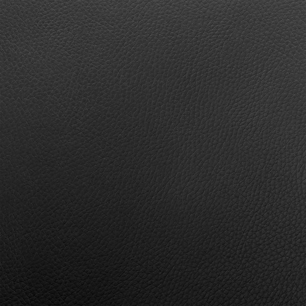 Black Faux Leather Adjustable Modern Bar Stool