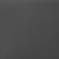 30" Gray on Black Faux Leather Comfy Swivel Bar Stool